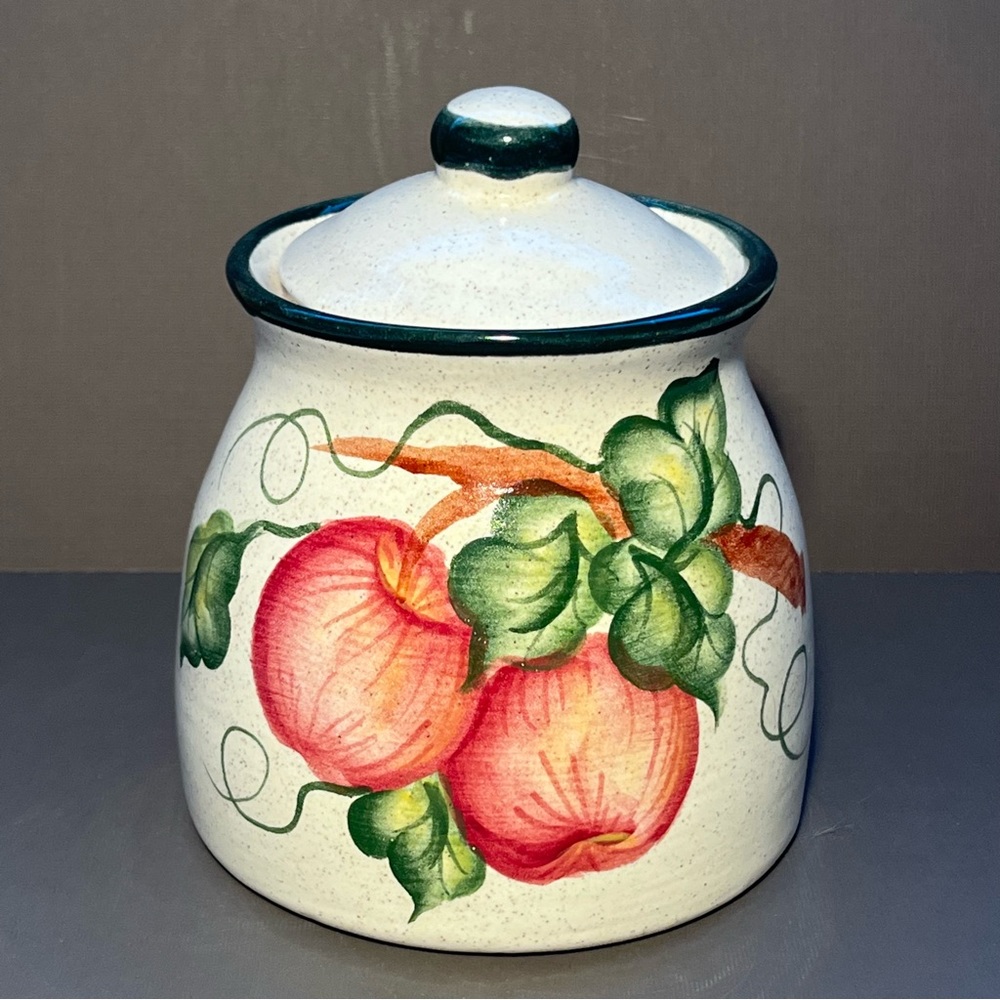 Vintage Handmade Sugar Canister